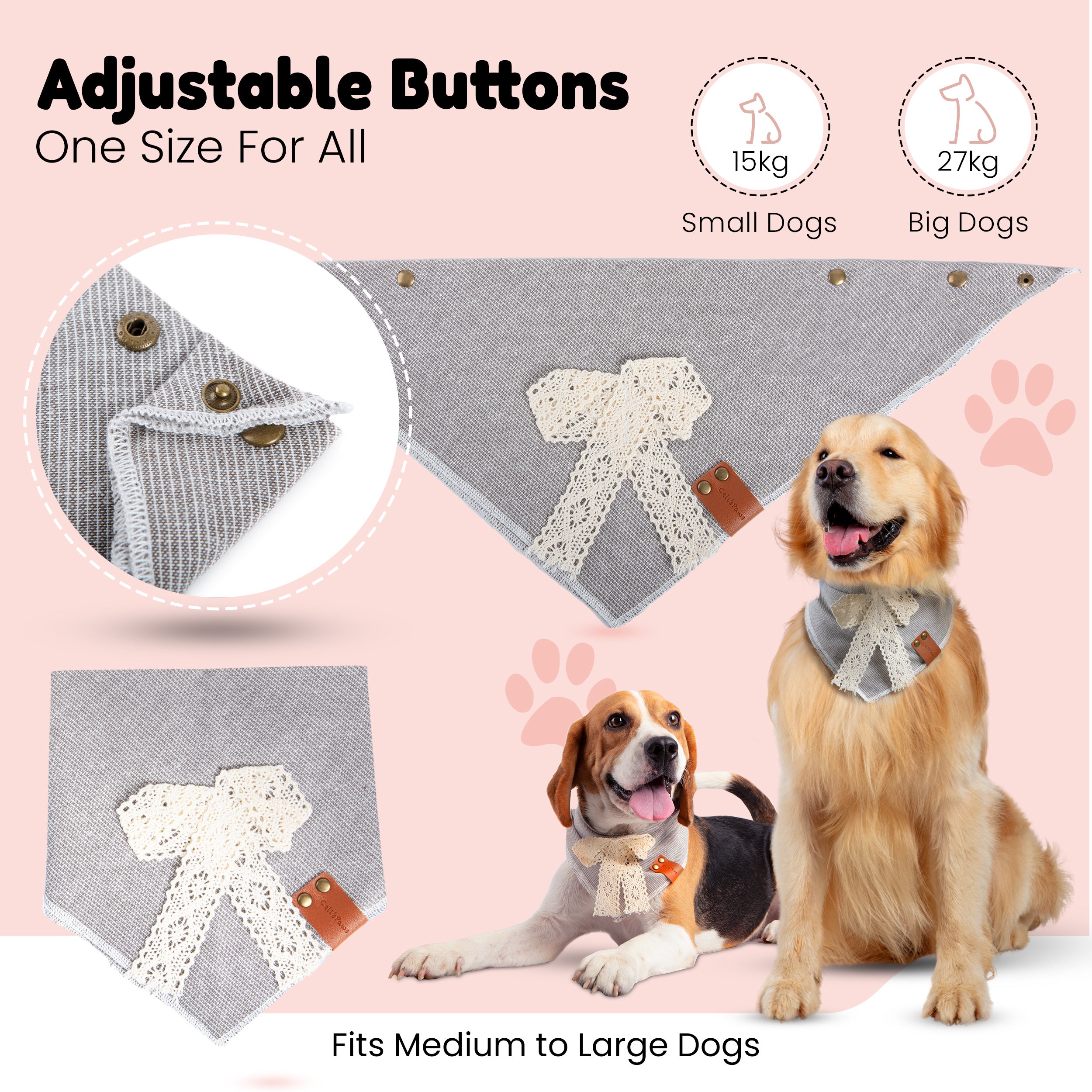 Celi's Boutique Dog Bandana